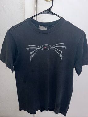 Vintage Nike Kids  Black Graphic T-Shirt